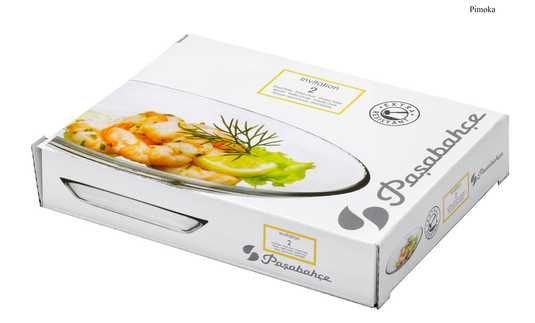 Pasabahçe Invitation Oval Serving Plate