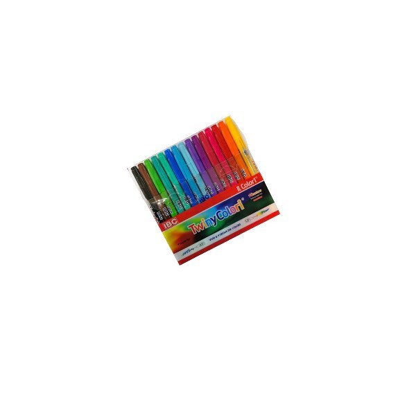 IBC Twin Color Pen  15 colors 0.5 / 1.2