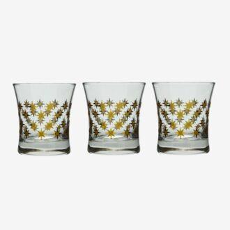Pasabahce stardust tumbler set 3pcs 8oz