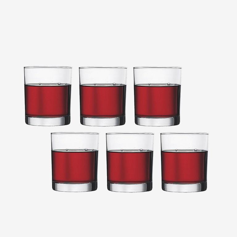 Pasabahce Istanbul tumblers set 6pcs 8.1oz made in Turkey