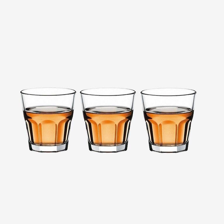 Pasabahce casablanca tumblers set 3pcs 12oz made in Turkey
