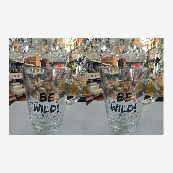 Mug 2pcs with handled 11.5*7cm 400Cc