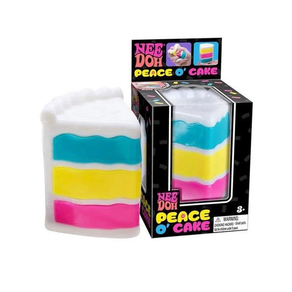 Cake Slice Squishy Toy