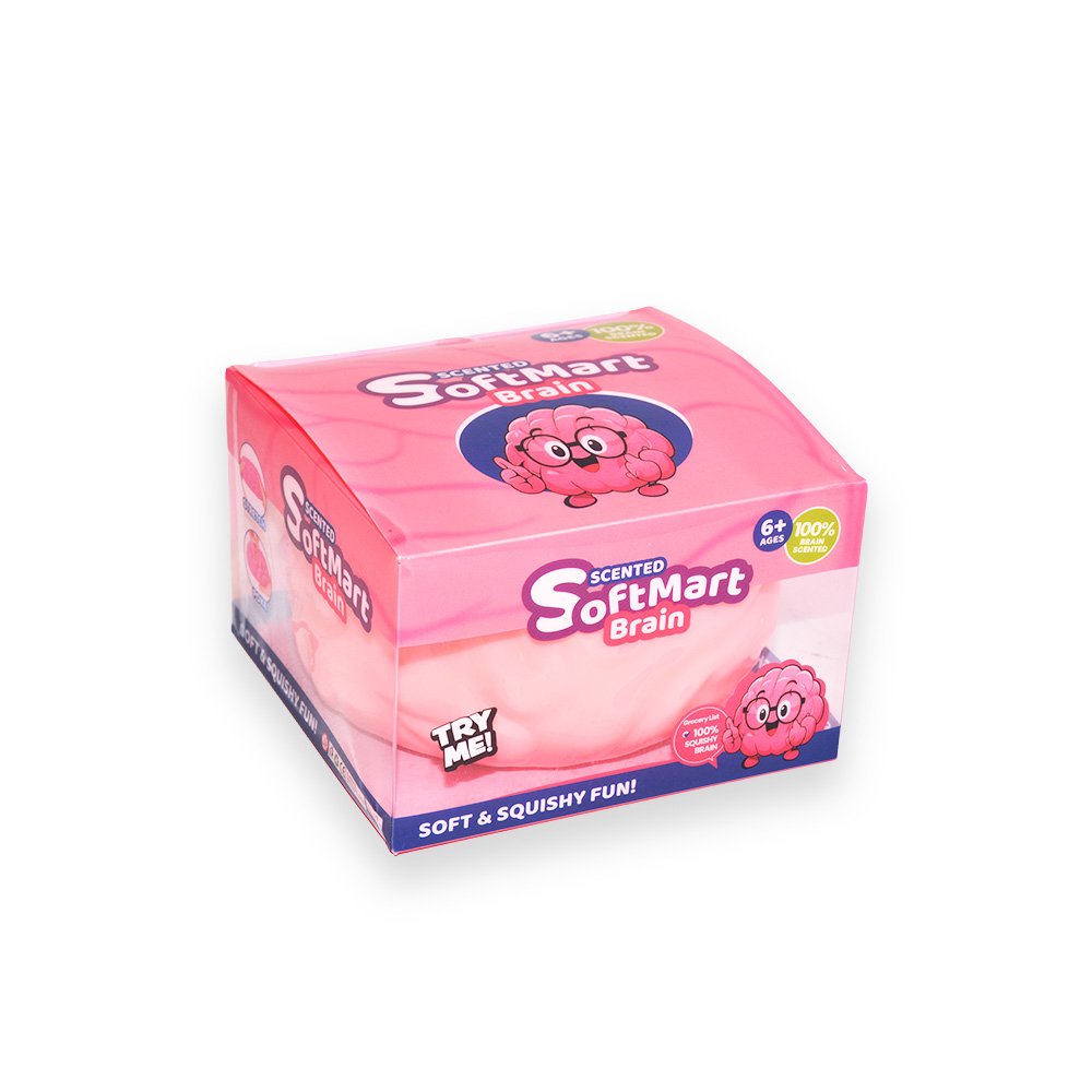 Scented SoftMart Brain Squishy