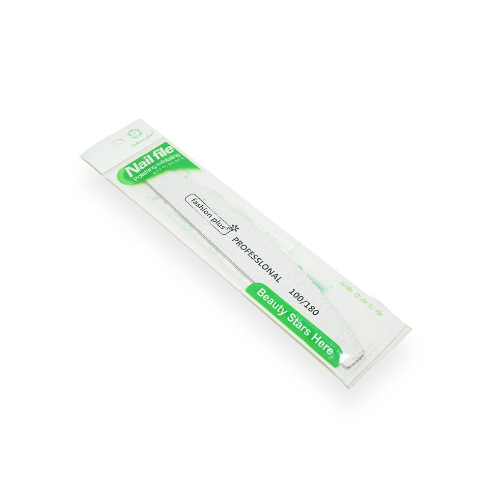 Fashion Plus Professional 100/180 Grit Nail File