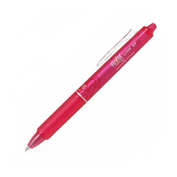 Pilot Frixion Erasable Ball Pen ? Pink 0.7Mm Tip