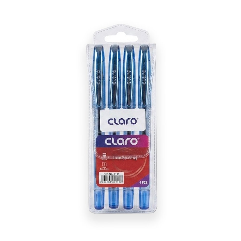 Claro Line Sewing Pens Blue 4 Pieces