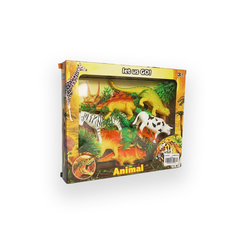 Animal and Dinosaur Figure Toy Set