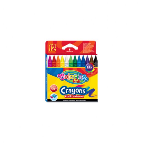 Colorino Kids Crayons- 12 Pieces
