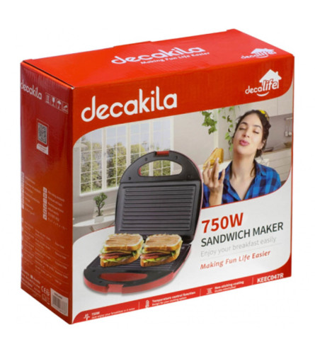 Toster preklopni 750W