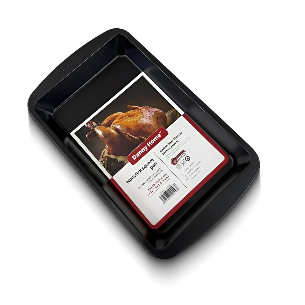 Danny Home Nonstick Square Pan- 31x21x3cm