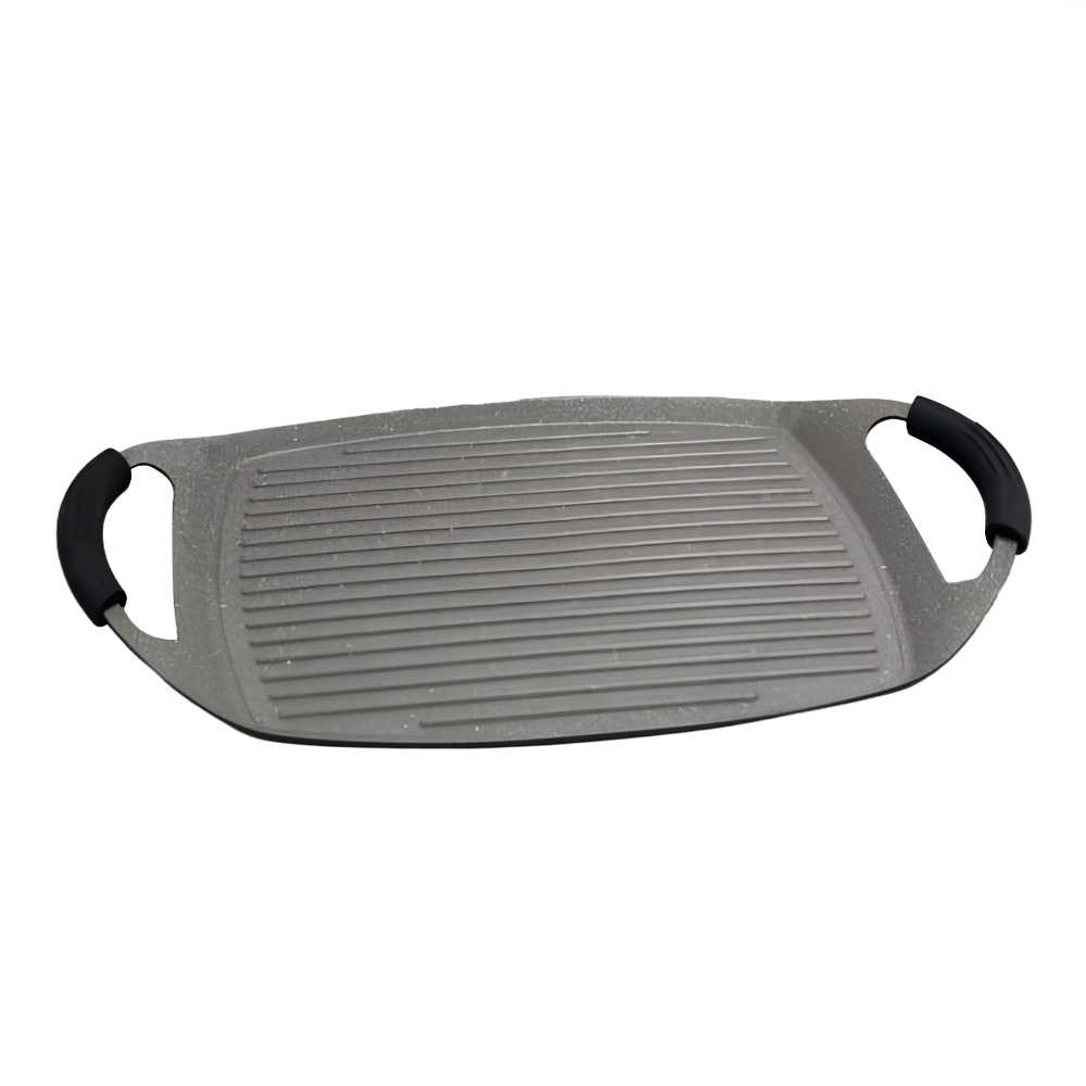 Danny Home Granite Non-Stick Grill Plate Baking Tray- 47X29X4.5Cm
