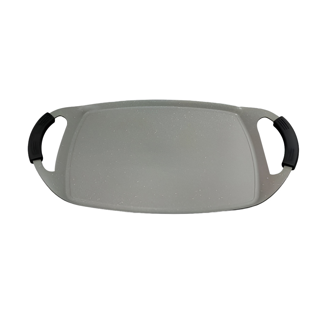Danny Home Granite Non-Stick Grill Plate Baking Tray- 47x28.6x4.5cm