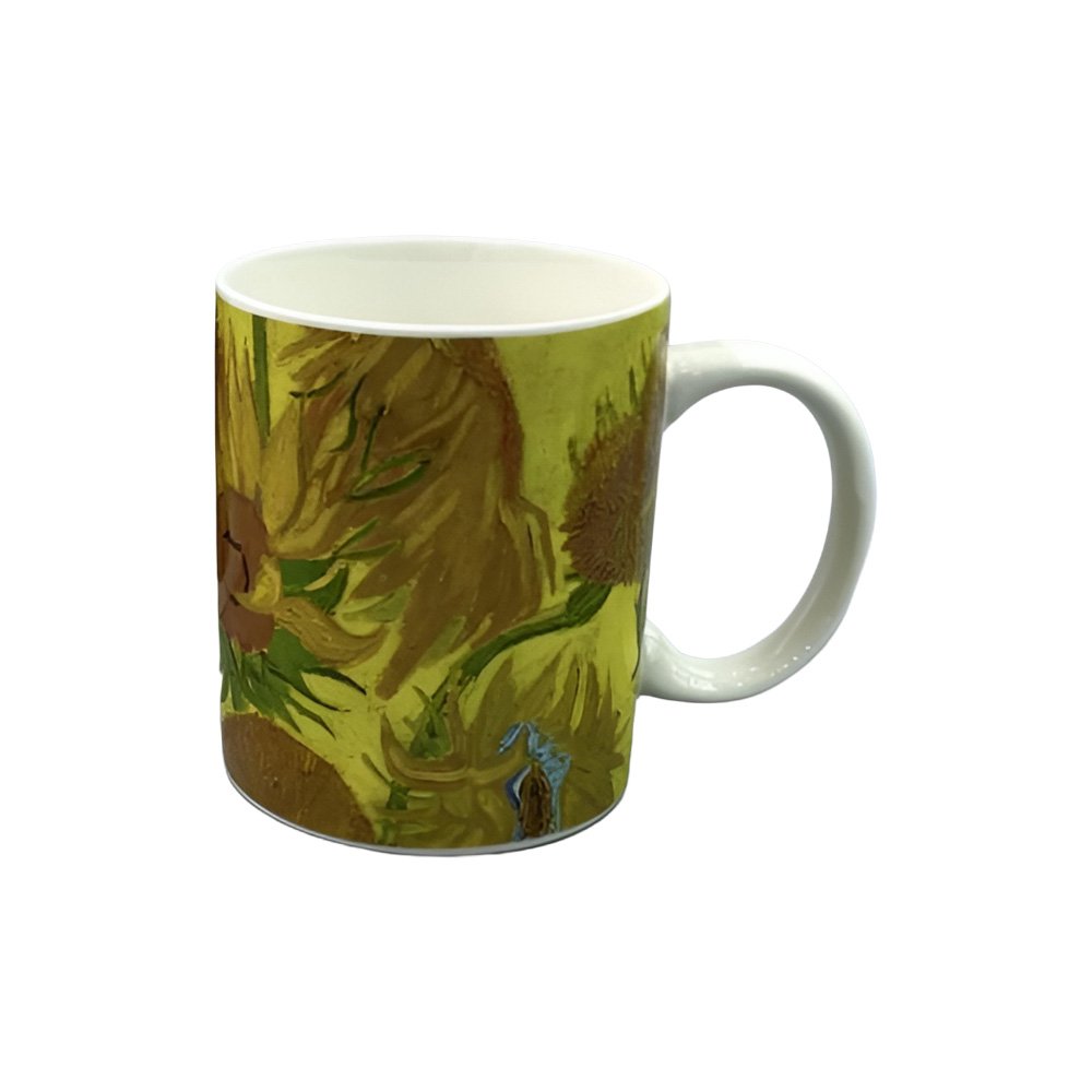 Danny Home Painting And Living Art Mug- Yellow Porcelain, 350Ml