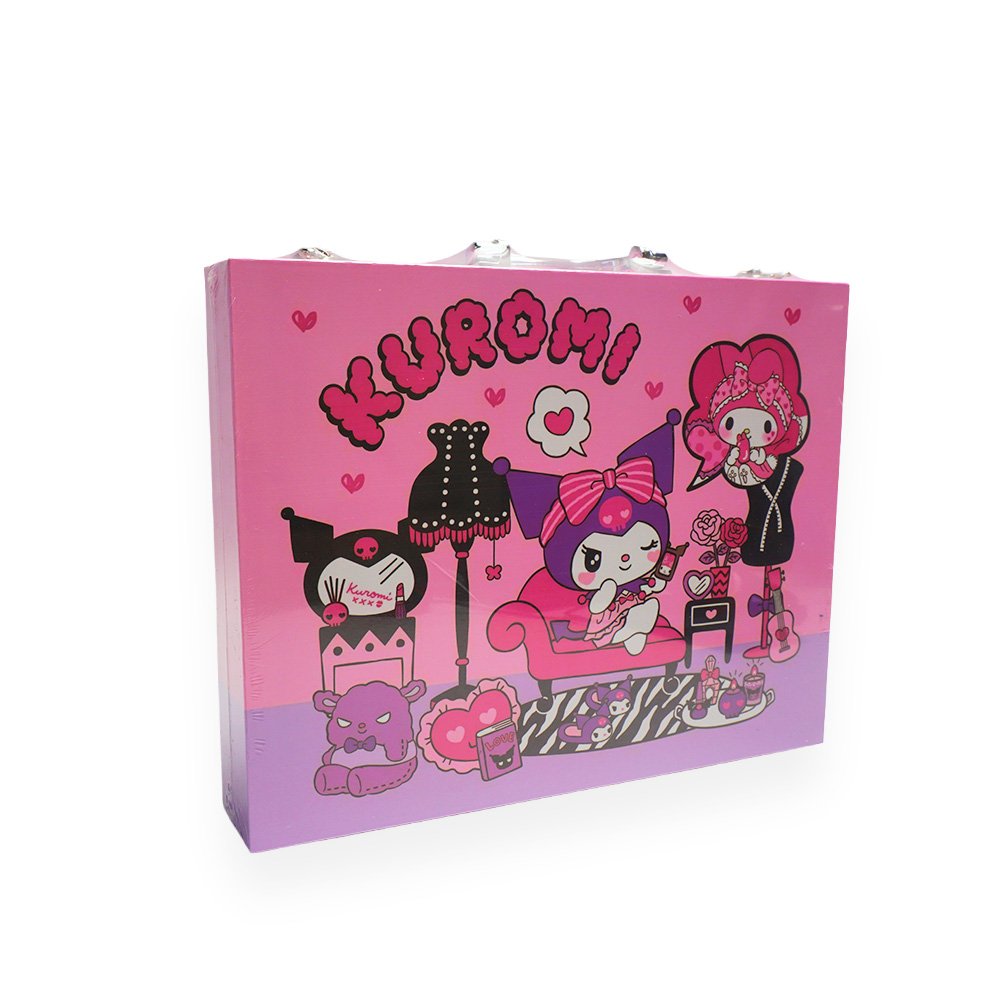 Kuromi Art Supply Set with Storage Case 23x30cm