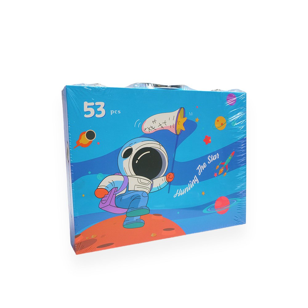 Space Art Supply Set with Storage Case 53Pieces