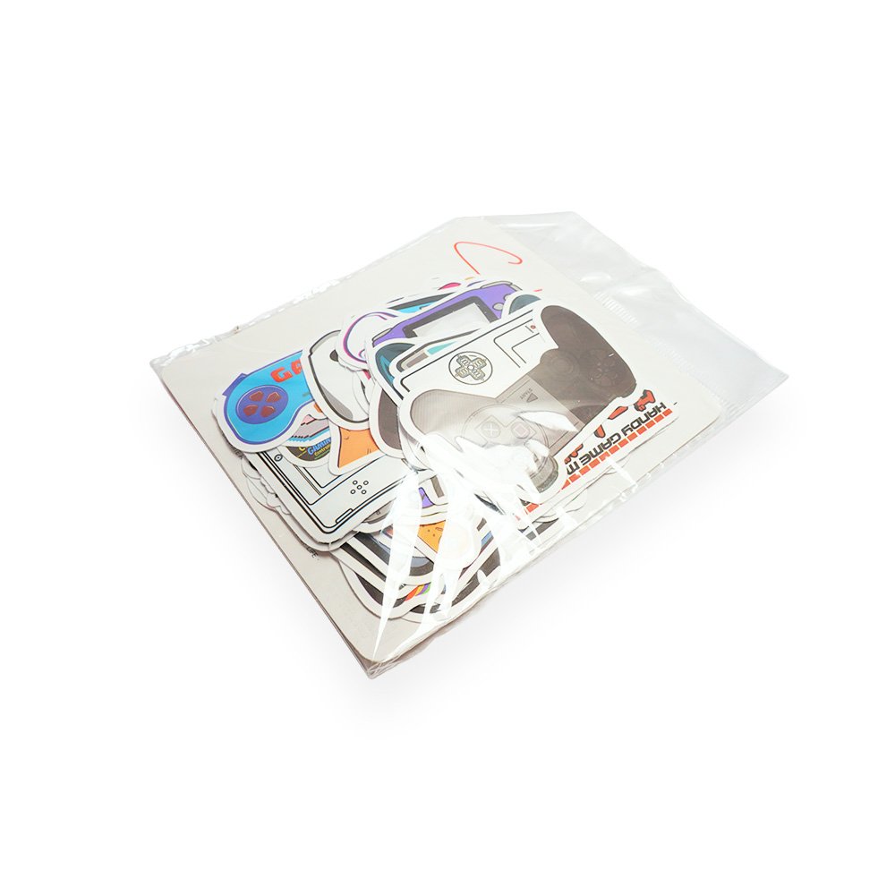 Assorted Tech Travel and Lifestyle Stickers