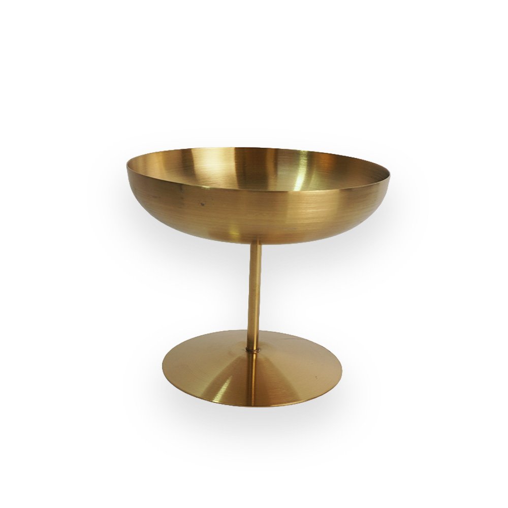 Stainless Steel Dessert Coupe Gold 250ml 10.2x10.2cm