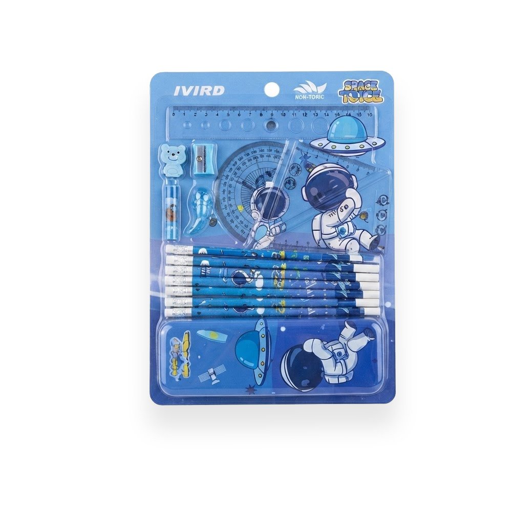 Space Theme Stationery Set 15 Pieces