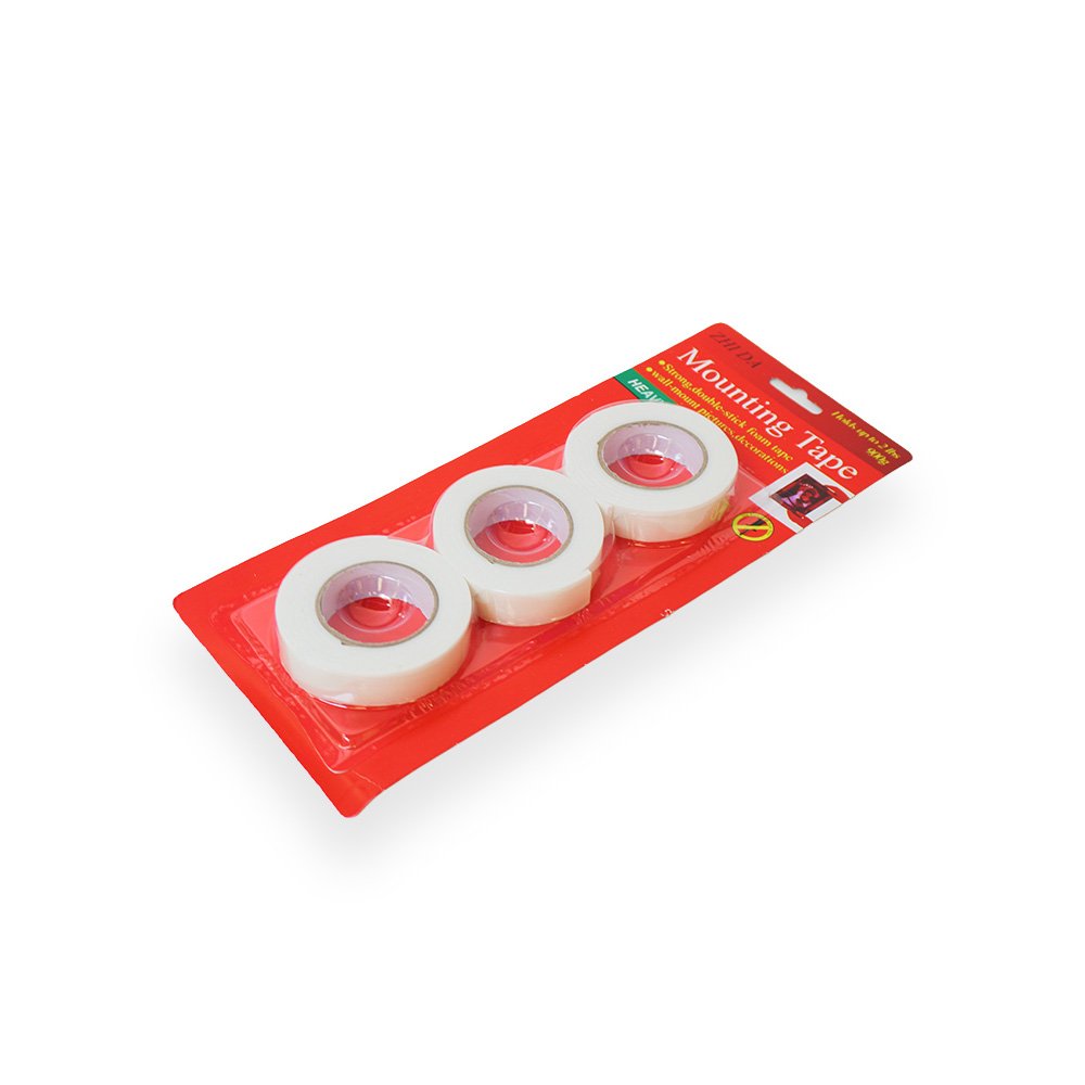 Mounting Tape Set 3 pieces 1.8cmx1m