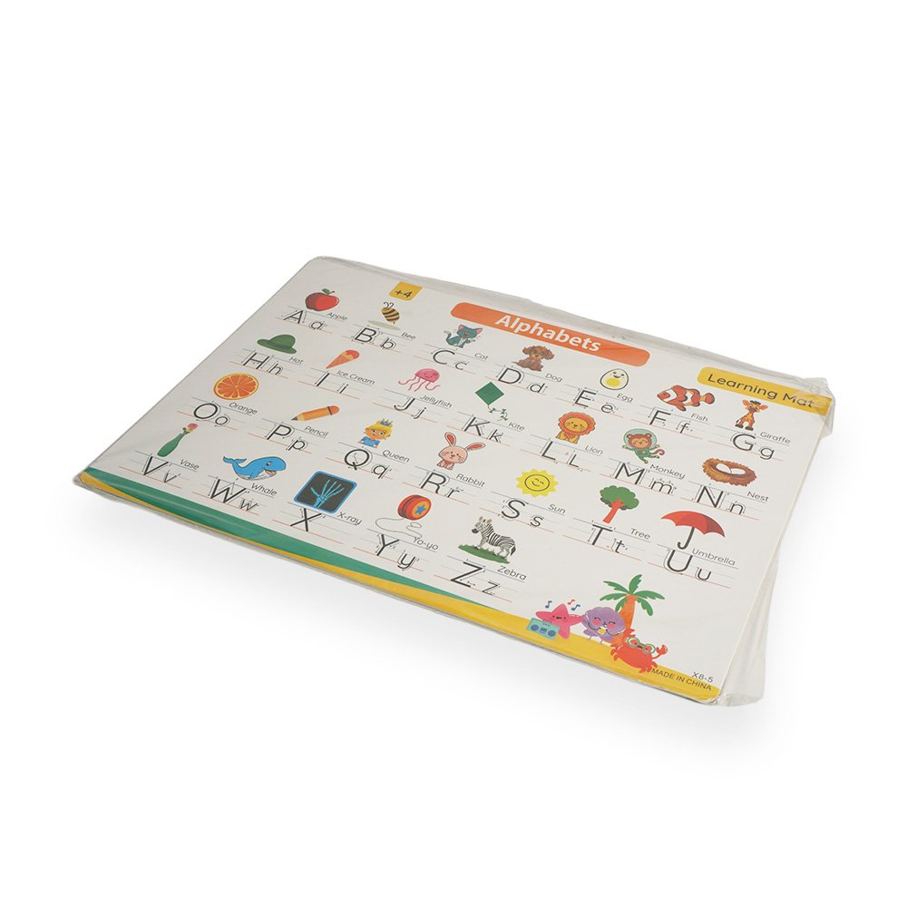 English Paper Learning Card Set 42x29cm 4 Pieces