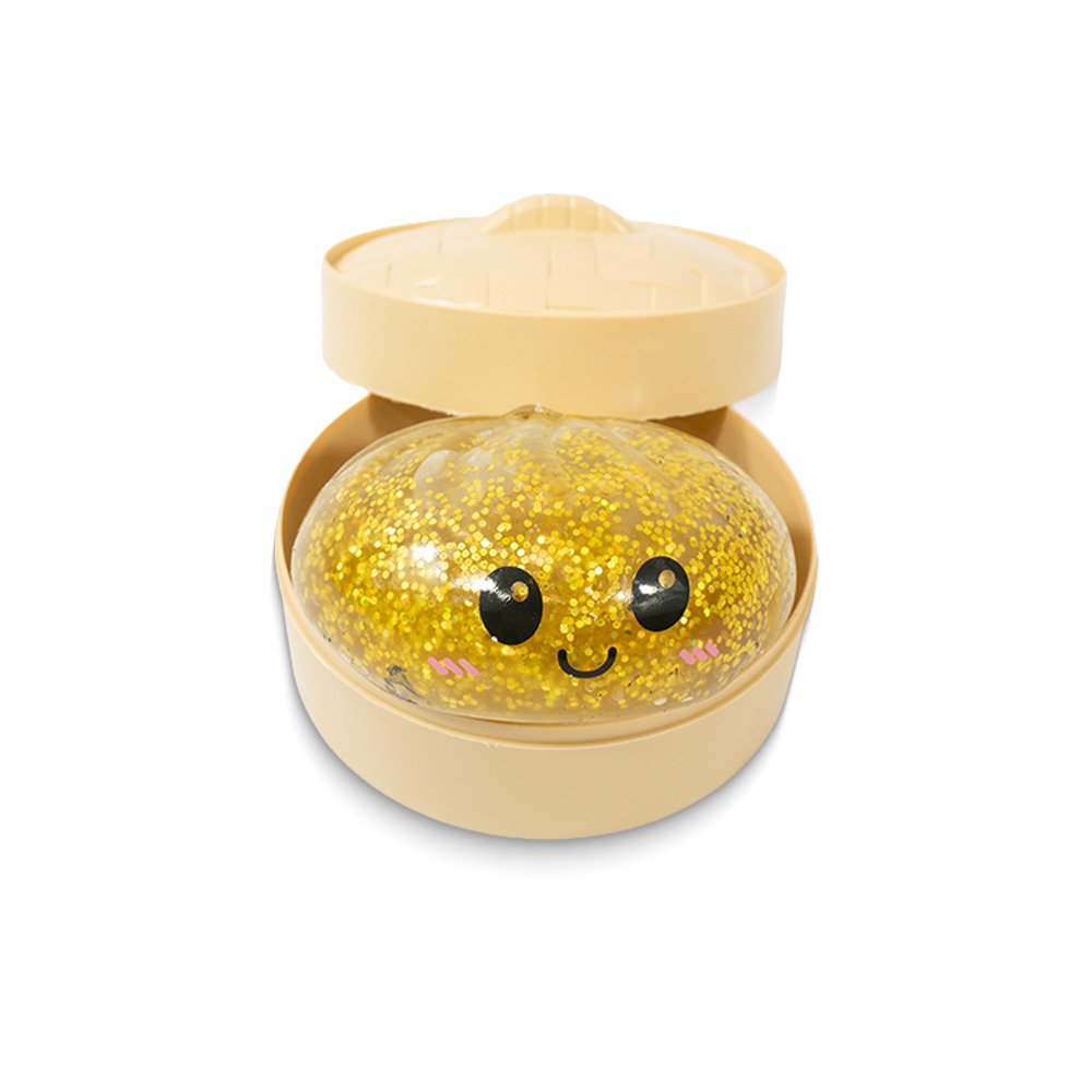 Rainbow Mystery Glitter Squishy Dumpling- 8.5cm