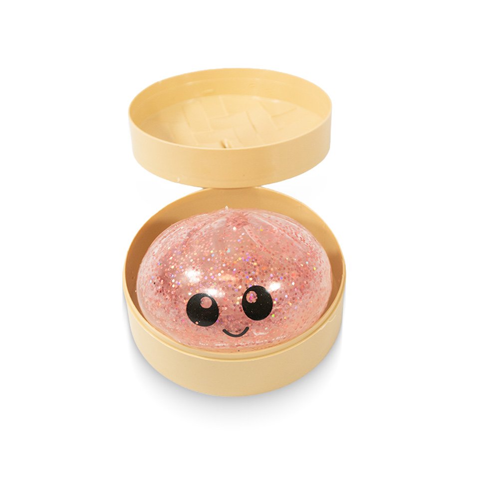 Glitter Squishy Dumpling- 8.5cm