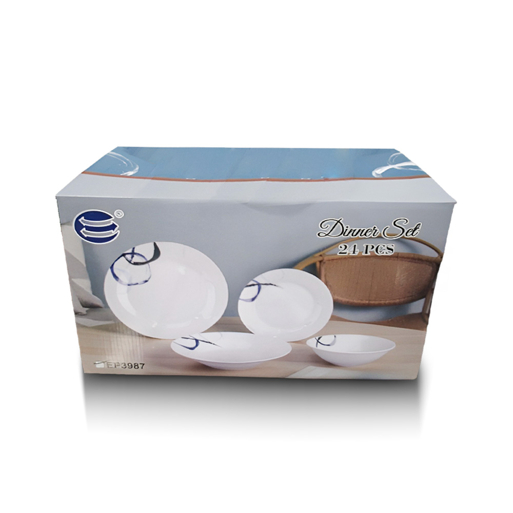 Porcelain Dinner Set- 24 Pieces