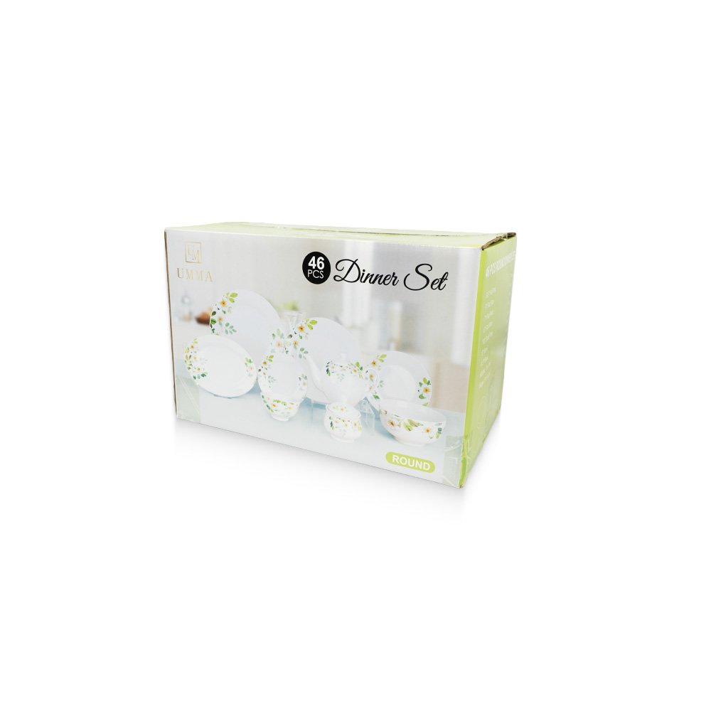 Umma Dinner Set- 46 Pieces