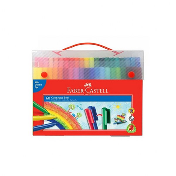 Faber-Castell Connector Marker- 60 Colors