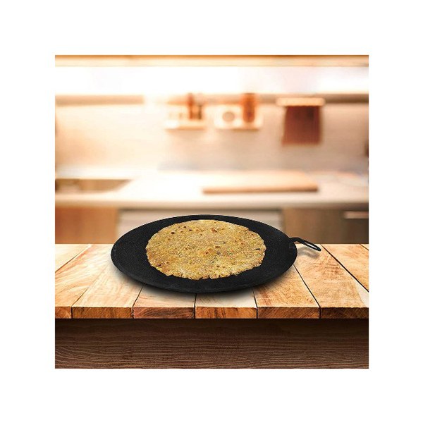 Iron tawa with ring 45cm Made In India