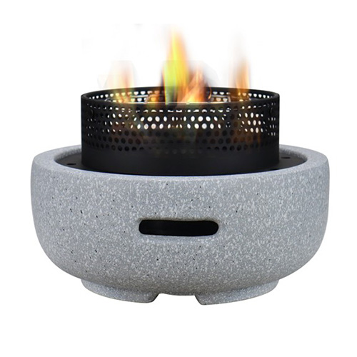 Metal Firepit- 28.5x28.5x19.5cm