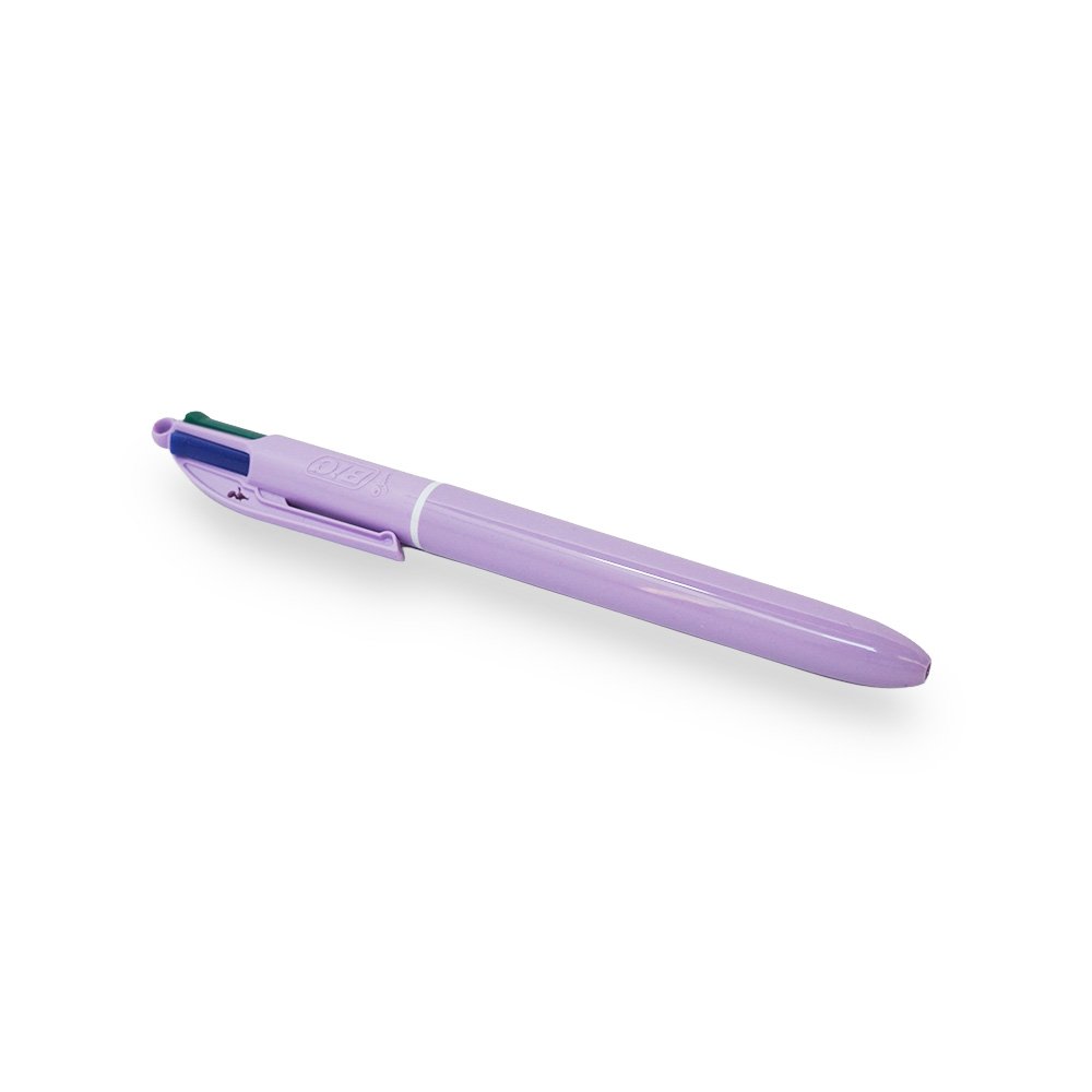 "BIC 4 Color Pen, Purple"