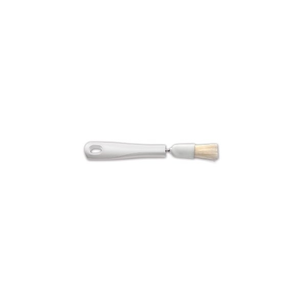 WHITE BAKING BRUSH W/HANG TAG