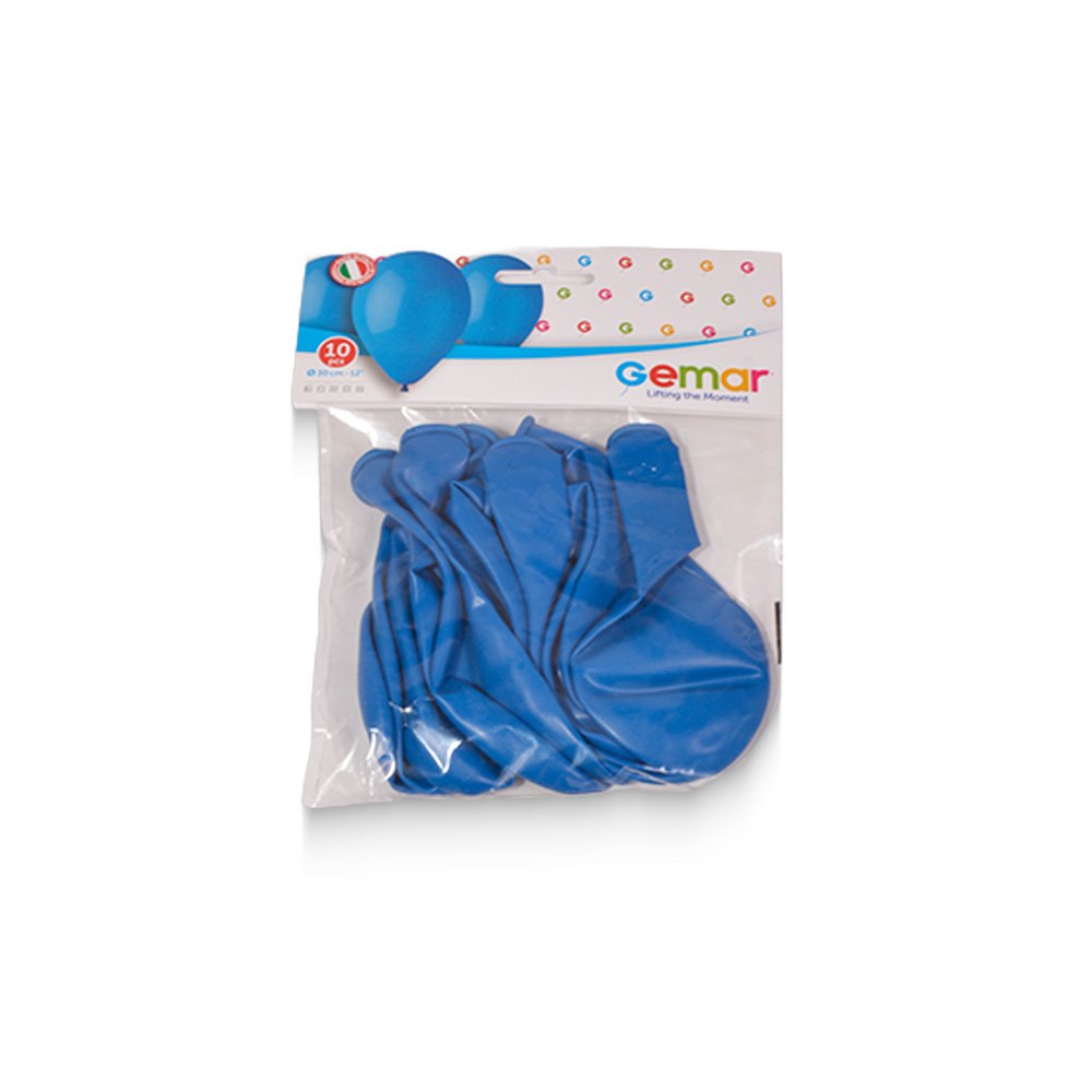 "Gemar Balloon- Blue, 10 Pieces"