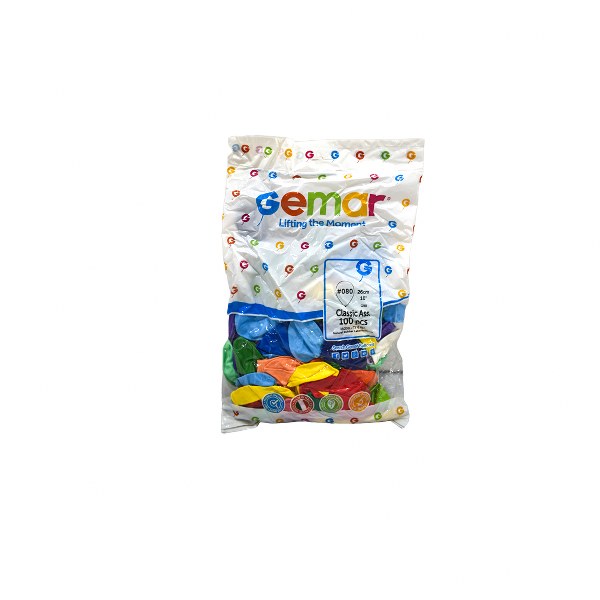 "Gemar Lifting The Moment Balloons- Mixed Color, 13 inches, 25 pieces"