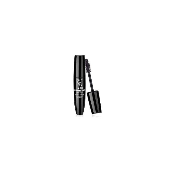 Lash Plumping Mascara(Black)( GOLDEN ROSE )