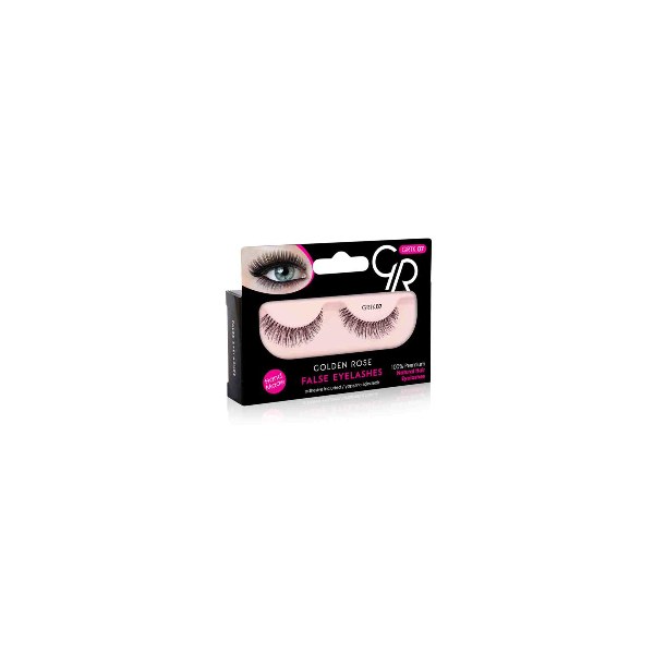 GOLDEN ROSE FALSE EYELASHES (GRTK07)