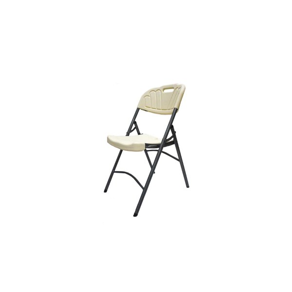 Iron fold chair,85*37.5*40cmWHITE COLOR