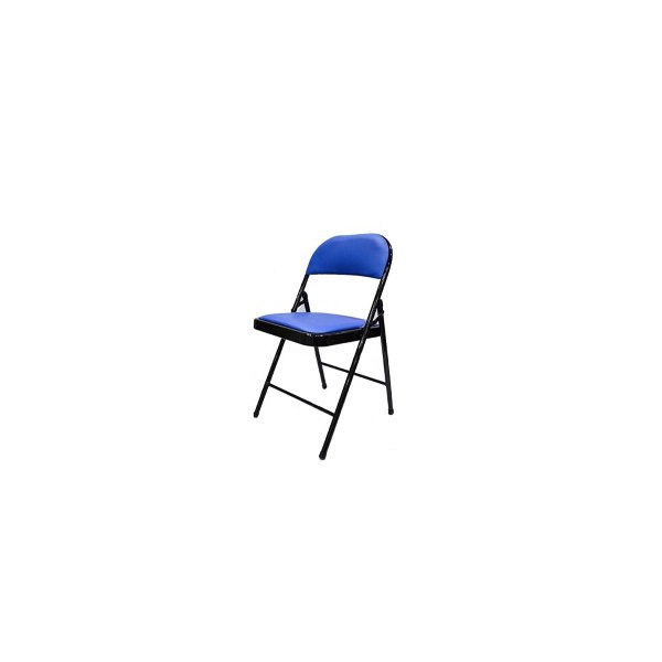 Iron folding chair 40*40*79cm blue