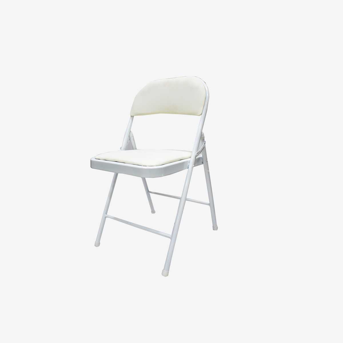 Iron folding chair 40*40*79cm white