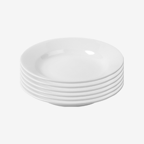 "Ceramic plate,8"",white"