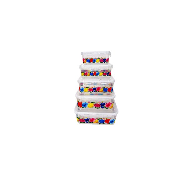 Plastic preservation bowls,5pc