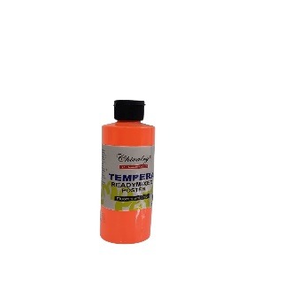 Tempera Ready Mixed Acrylic Paint 250Ml Orange