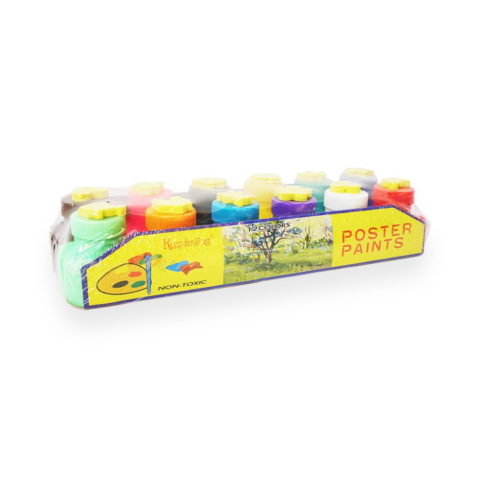 Poster Paint Set 30ml 12 Pieces