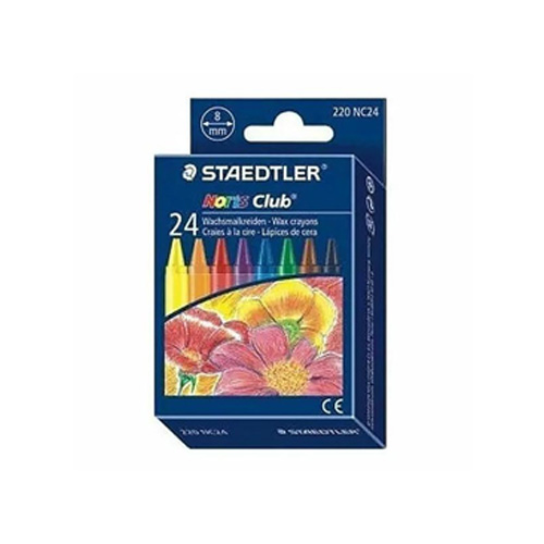 Steadler Noris Club Wax Crayons- 24 Colors Set