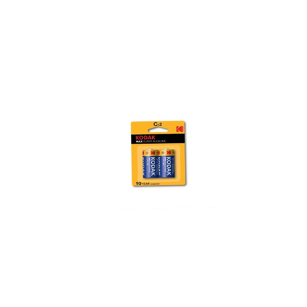 Kodak max super alkaline CX2 battery