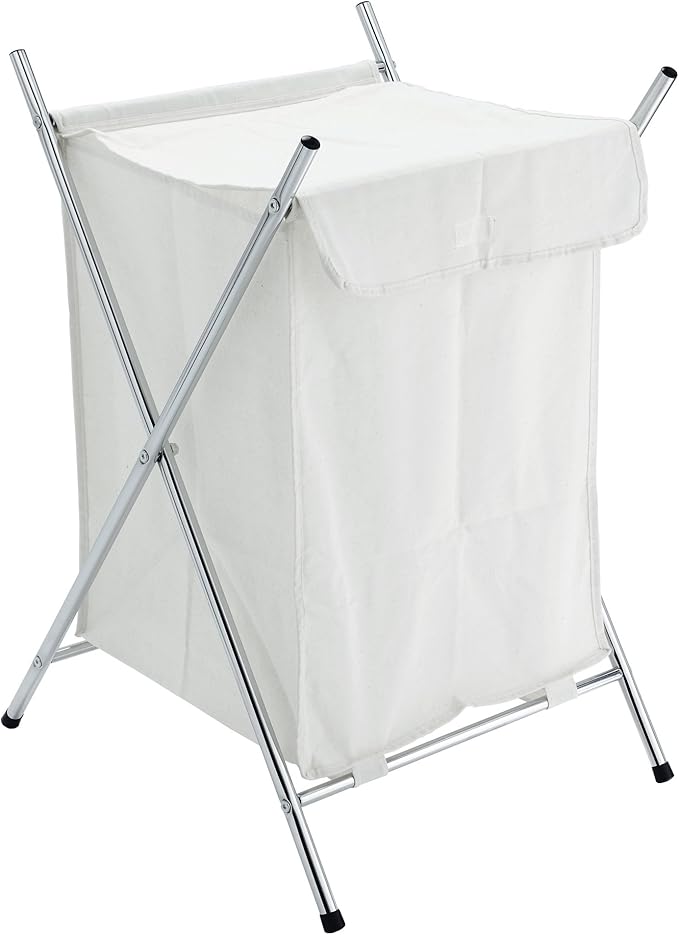 Fabric Laundry Basket with Steel Stands