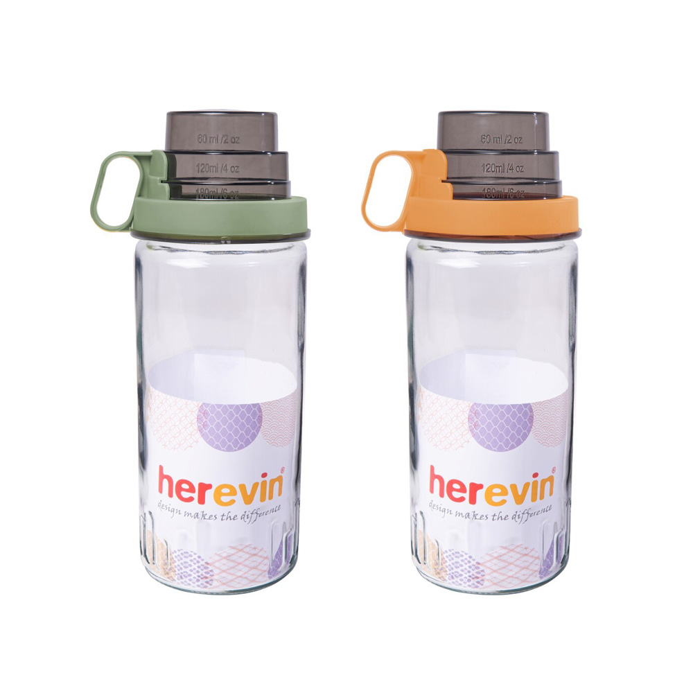 Herevin Glass Storage Jar- 1.46 Liters