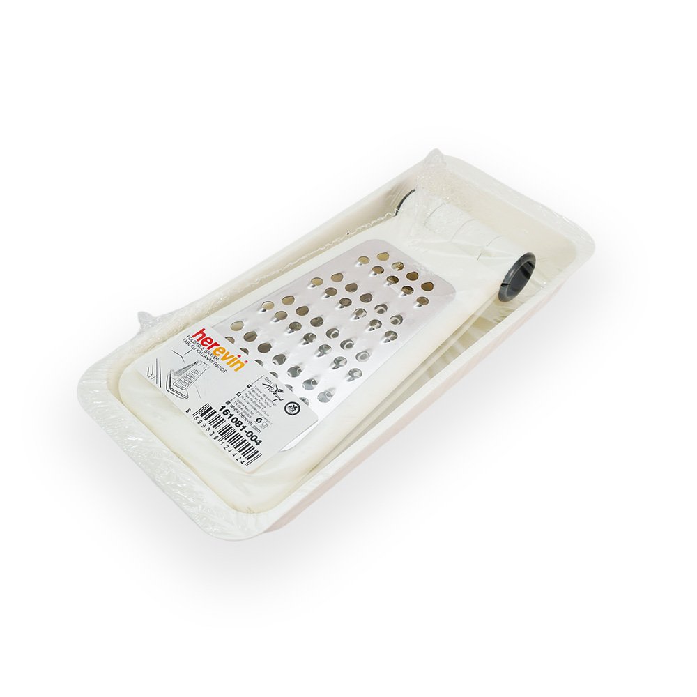 Foldable Stainless Steel Grater with Tray